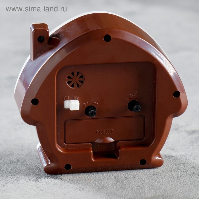 Часы - будильник настольные "Домик"