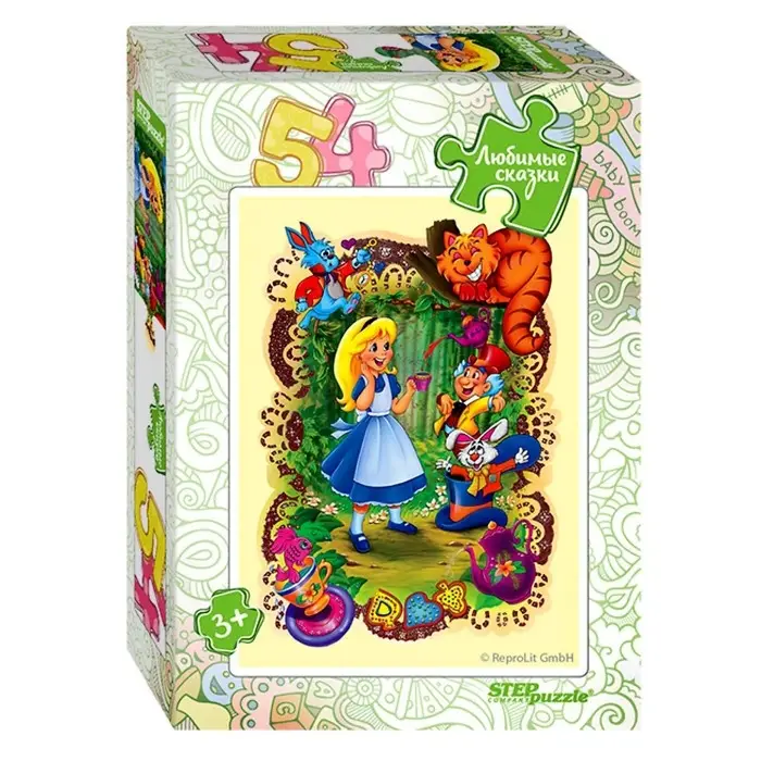 Мини-пазлы &laquo;Любимые сказки&raquo;, 54 элемента, МИКС