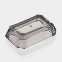 Набор для ванной "Блэк" 3 предмета (дозатор, стакан, мыльница)