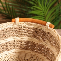 Корзина плетеная 32x25x11 см, ротанг