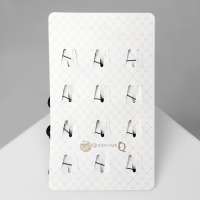 Брошь &laquo;Котик&raquo; мультяшный, цвет МИКС в чёрном металле (неделимая фасовка 12 шт., цена за шт.)