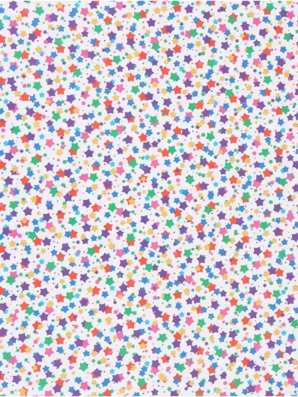 Бумага упаковочная глянцевая двухсторонняя &laquo;Звёзды&raquo;, 70 &times; 100 см