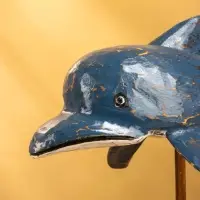 Сувенир на подставке "Дельфин" дерево 40х18х35 см