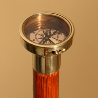 Трость 90 см. манговое дерево, латунь