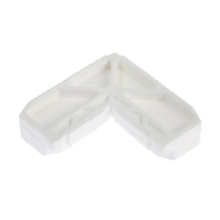 Уголок внутренний ТУНДРА для рамы москитной сетки, 42&times;17 мм, белый