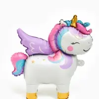 Воздушный шар фольгированный 22" &laquo;Единорог&raquo;, фигура под возду