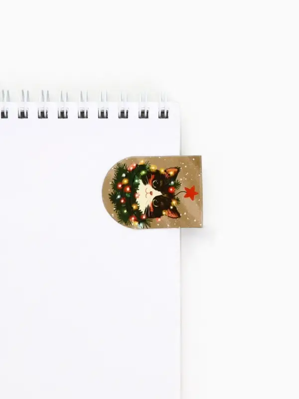 Закладки магнитные на подложке "Акварель", 6 шт