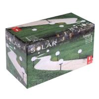 Садовый светильник на солнечной батарее &laquo;Малый шар&raquo;, 10&times;32&times;10 см, 1 LED, свечение белое