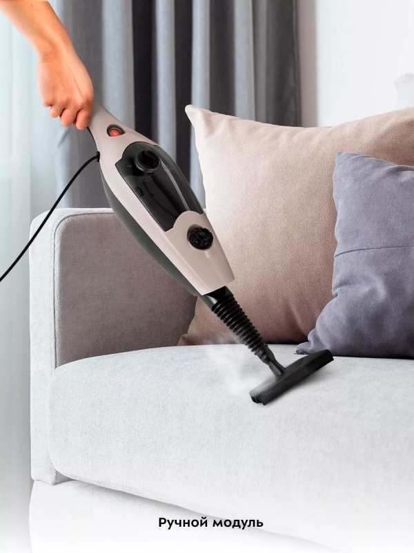 Паровая швабра и пароочиститель КТ-3929 (2 в 1) - 1300 Вт