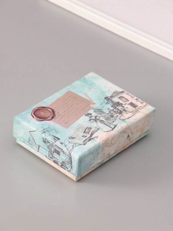 Сургучный набор "Компас" печать, ручка, сургуч 12,5х10х3,6 см