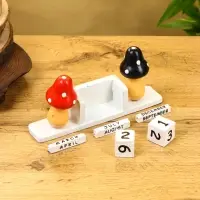 Календарь настольный "Мухоморчики" дерево 20х6х9 см