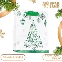 Пакет ламинированный &laquo;Новогодняя картина&raquo; 11.5&times;14.5&times;6 см