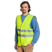 Сигнальный жилет СО-1 ТР, оранжевый флуоресцентный (170;176)-(112;116)