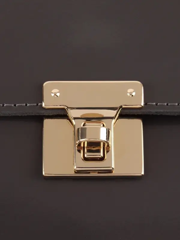 Застёжка для сумки, 3.3&times;3.3 см, цвет золотой