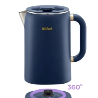 Чайник электрический металлический КТ-6749 - 1.5 л