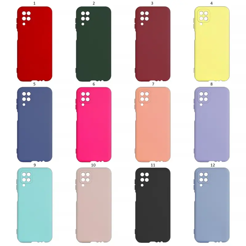 Чехол Silicone Samsung A12