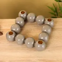 Подсвечник на 4 свечи &laquo;Бусы&raquo;, с 12 сферами, 20.5&times;20.5&times;5.5 см, ковентри