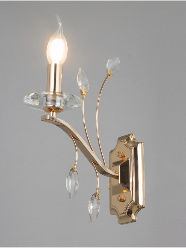 Бра "Валенсия" 1хЕ14 40Вт золото