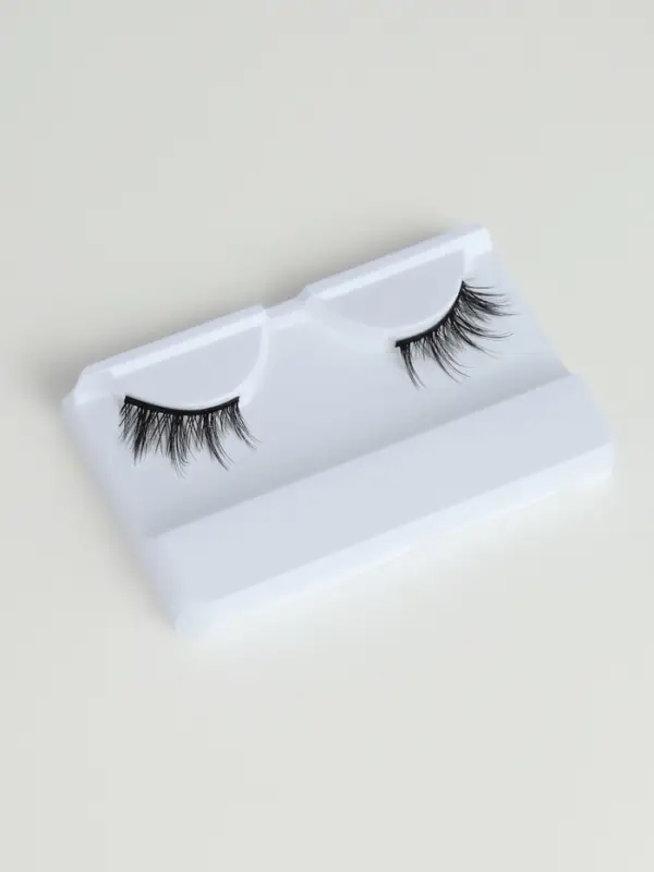 Ресницы накладные &laquo;Уголки&raquo;, 5-10 мм, без клея, чёрные