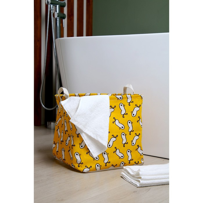 Корзинка для игрушек &laquo;Птенчик&raquo; 32&times;32&times;32 см