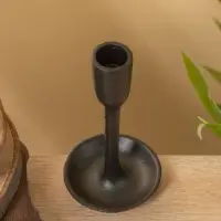 Подсвечник "Полночь" алюминий 8х8х15 см