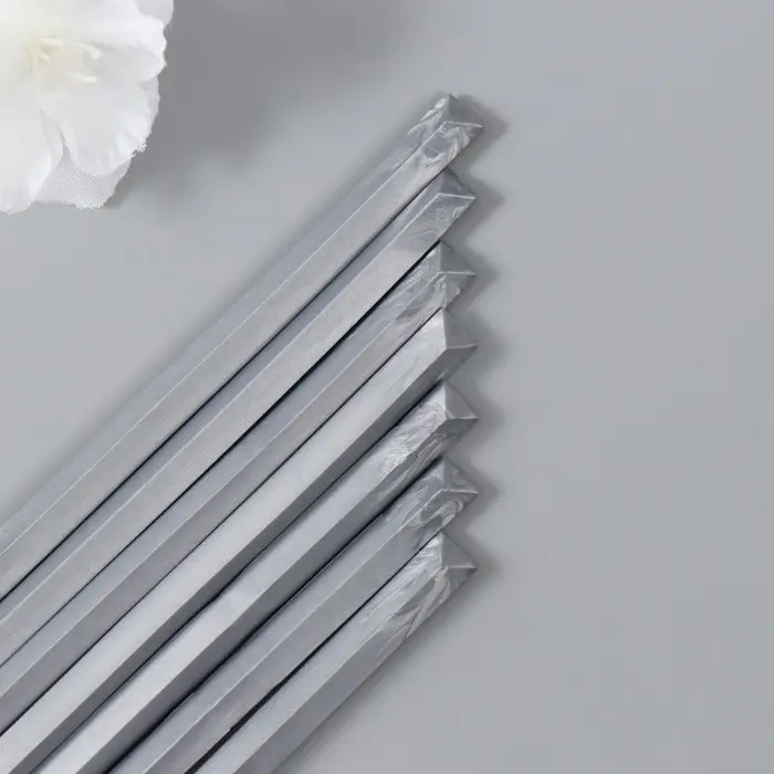 Сургуч для печати стержень 1/4 "Серебро" 12,7х0,7х0,7 см