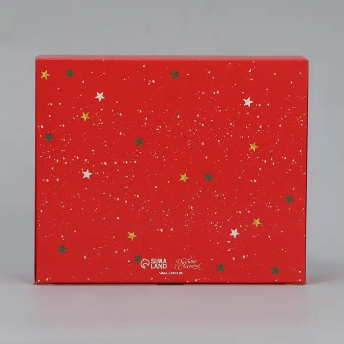 Коробка складная &laquo;Новогоднее настроение&raquo;, 20 х 17 х 6 см