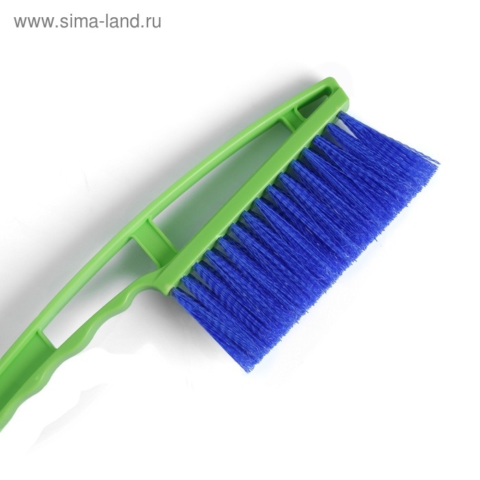 Щетка сметка, со скребком, Oktan, 42 см, МИКС
