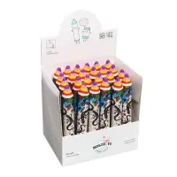 Ластик фигурный в форме карандаша "Саламандра", штрихкод на штуке