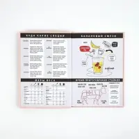 Книга для записи рецептов А5, 80 л. Твердый переплет "Ешь, готовь, люби"