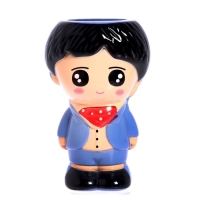 Набор для опытов &laquo;Весёлые прически: Мальчик&raquo;, выращиваем травку