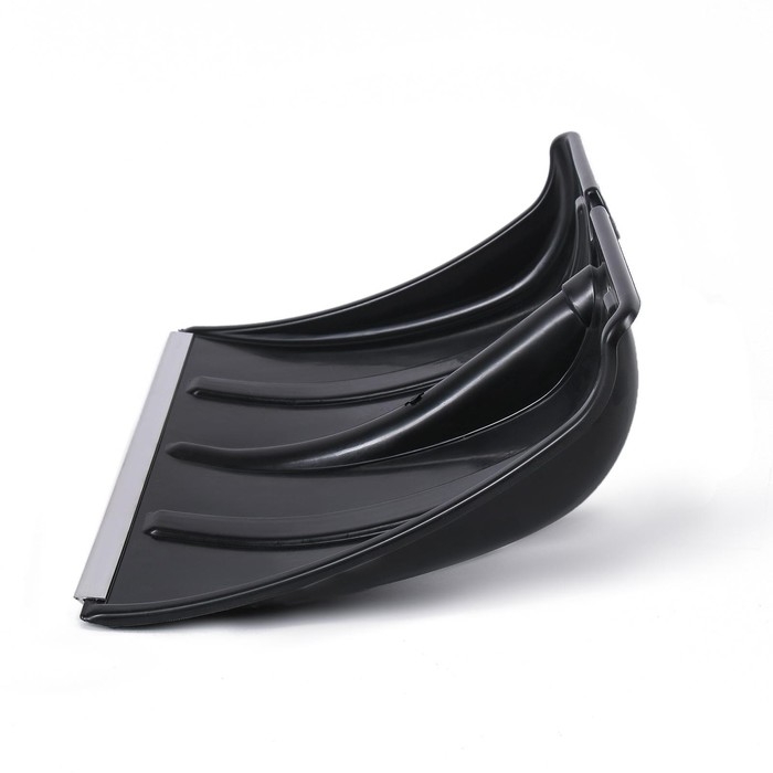 Ковш лопаты пластиковый, 365 &times; 480 мм, с алюминиевой планкой, тулейка 32 мм