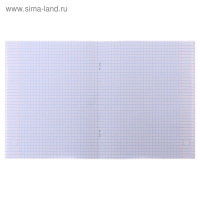 Тетрадь 48 листов в клетку Calligrata "Фламинго", обложка мелованный картон, УФ-лак, блок офсет, МИКС