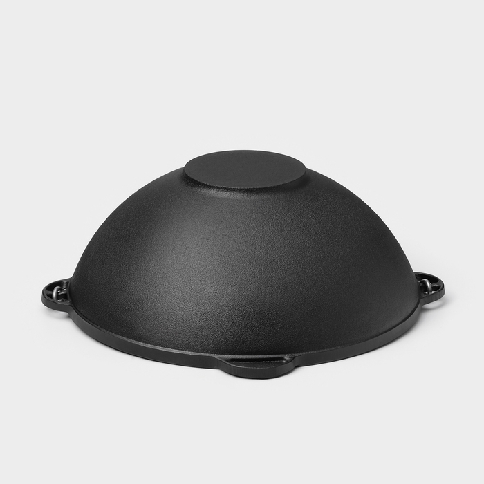 Казан чугунный Wild Kitchen &laquo;Туризм&raquo;, 8 л, d=36 см, лопатка и губка в комплекте