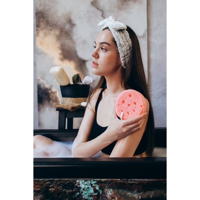 Повязка для умывания Доляна &laquo;Ретро&raquo;, цвет МИКС