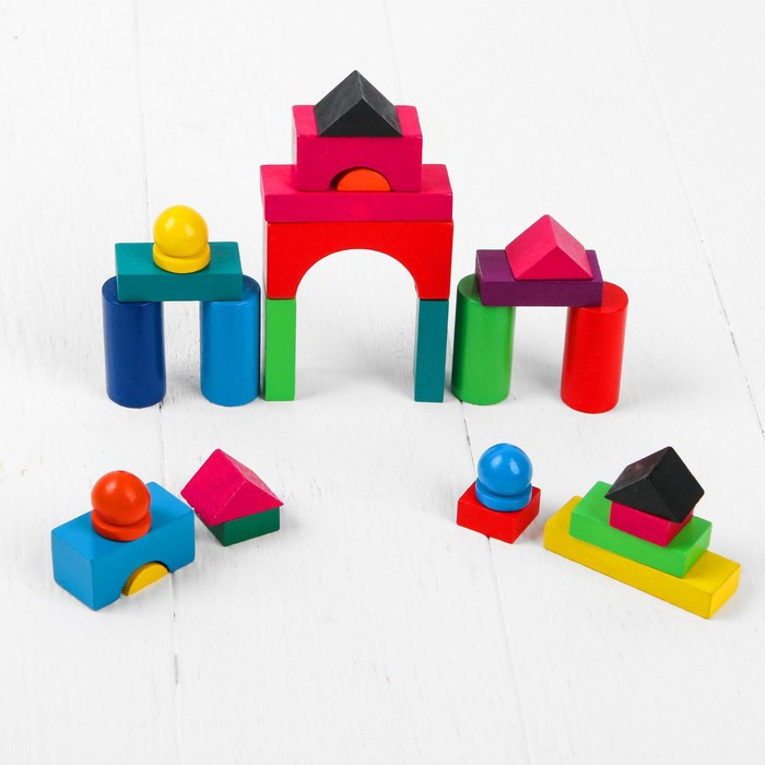 Конструктор &laquo;Строим город&raquo;, 112 деталей