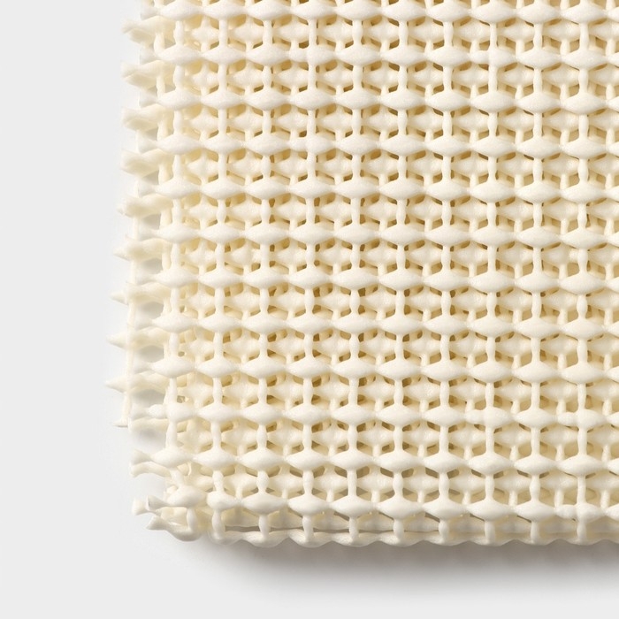 Подложка под ковёр противоскользящая Доляна, 60&times;120 см, цвет белый