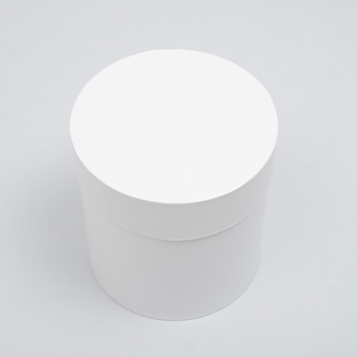 Набор шляпных коробок 5 в 1 "Белизна", 20 &times; 20 &times; 20 ‒ 13,5 &times; 13,5 &times; 13,5 см