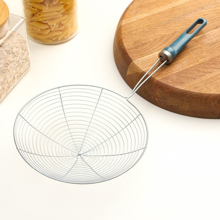 Шумовка из нержавеющей стали Доляна &laquo;Стандарт&raquo;, d=22,5 см