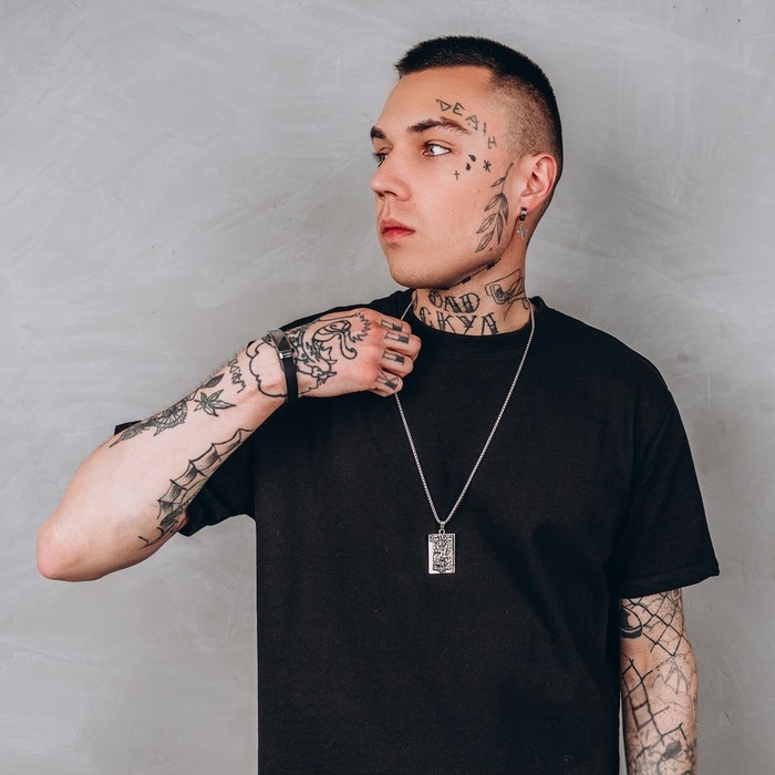 Кулон-амулет &laquo;Помпеи&raquo; карта, цвет чернёное серебро, 70 см