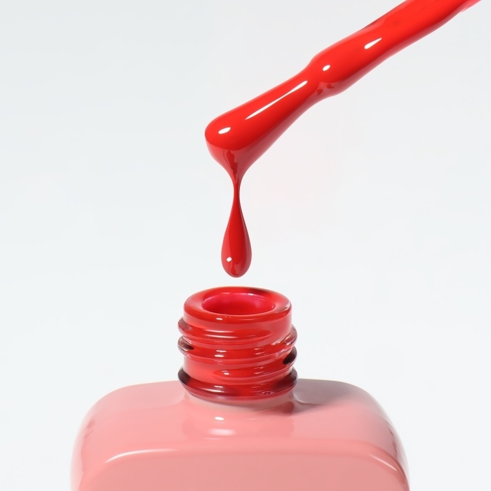 Гель лак для ногтей &laquo;SIMPLE&raquo;, 3-х фазный, 10 мл, LED/UV, цвет красный (140)