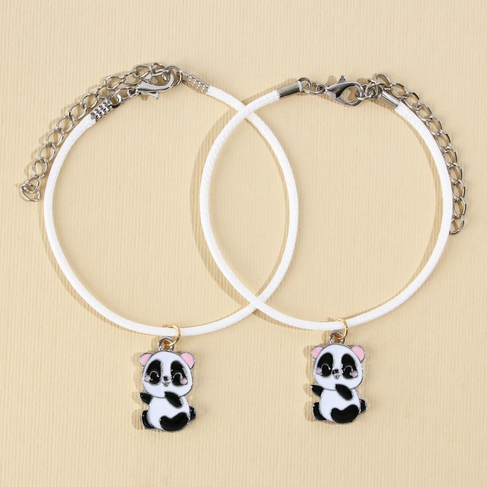 Браслеты неразлучники &laquo;Отпадная половинка&raquo;, 2 шт, длина 25 см