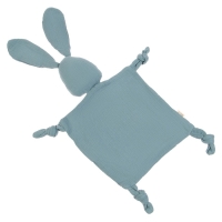 Комфортер - игрушка &laquo;Зайка&raquo;, погремушка, цвет синий, Mum&Baby