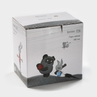 Чайная пара фарфоровая &laquo;Винни Пух&raquo;, кружка 440 мл