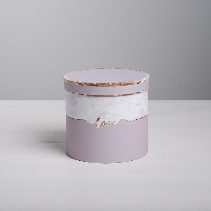 Набор коробок 4 в 1, упаковка подарочная, &laquo;Мрамор&raquo;, 14 х 14 х 13 - 20 х 20 х 17,5 см