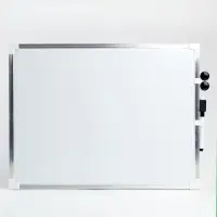 Доска магнитная двусторонняя, 40*30 см. (без крепления)