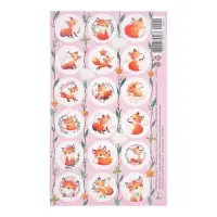 Наклейки детские, поощрительные &laquo;Лиса&raquo;