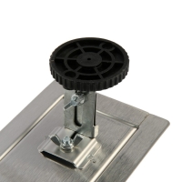 Трап ZEIN engr, c флaнцeм свободного вращ 360&deg;, 7*60 см, d=40/50 мм, нерж сталь, сатин