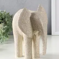 Сувенир полистоун " Песочный слон" 17,5х19х23,5 см