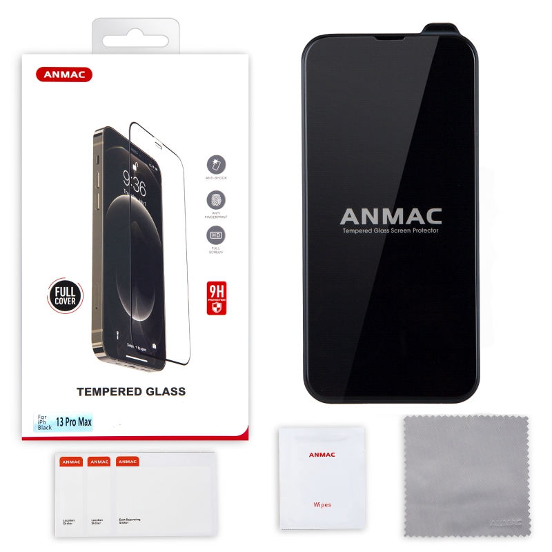 Защитное стекло iPh 13 Pro Max Full Cover ANMAC Арт. 1137140